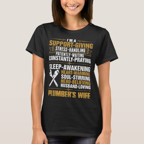 Plumbers Wife Tshirt