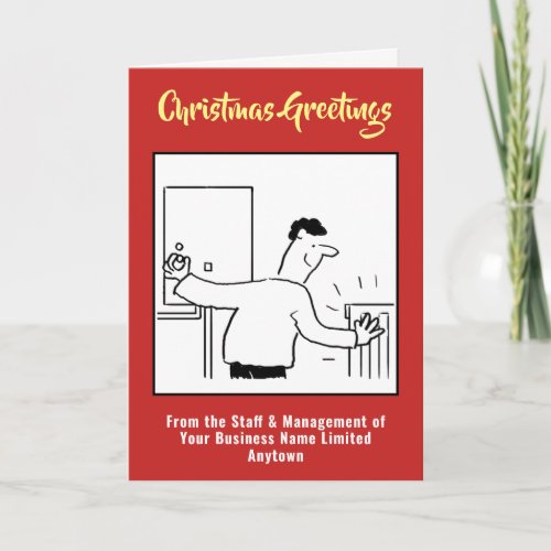 Plumbing and Heating Company Christmas Card