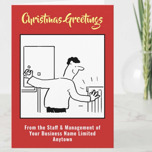 Plumbing and Heating Company Christmas Card (Creator Uploaded)