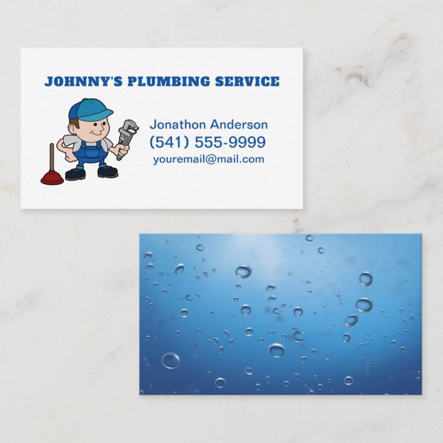 Plumbing Business Card (Front/Back)