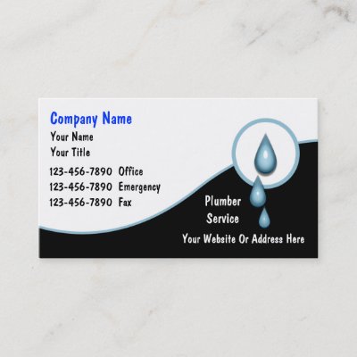 plumbing business cards plumbers wrench art zazzle com plumbing bussiness cards