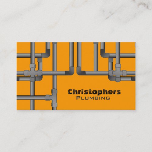 Plumbing Business Cards