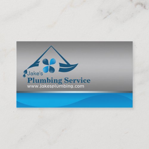 Plumbing business cards