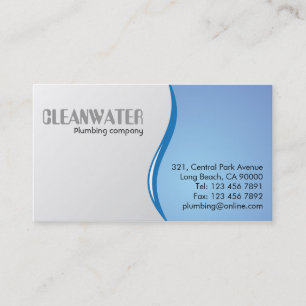 Plumbing - Business Cards