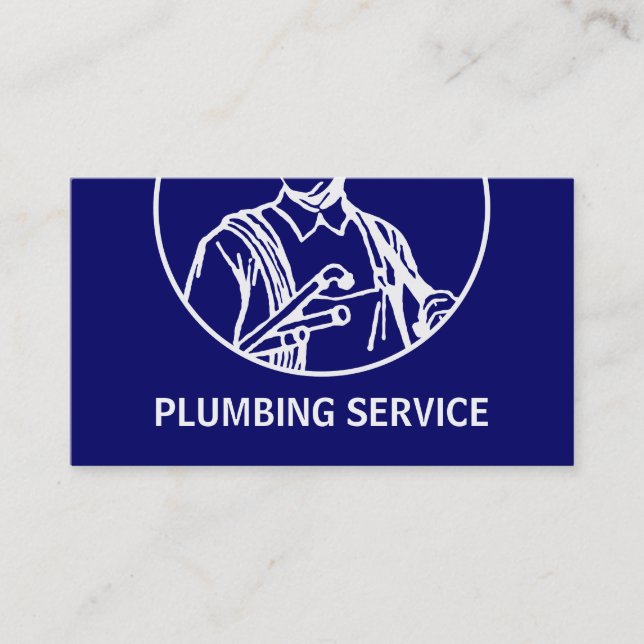 Plumbing Business Cards (Front)