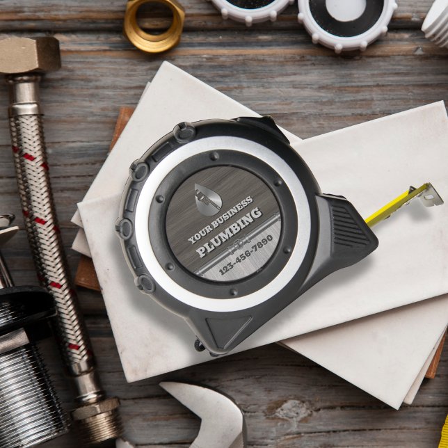 Plumbing Business Tape Measure (Creator Uploaded)