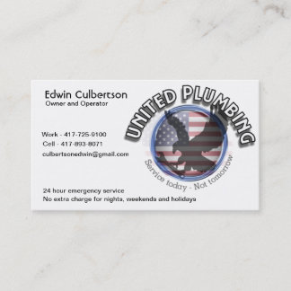 Plumbing cards