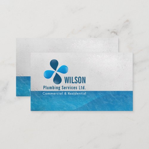 Plumbing Construction Business Card