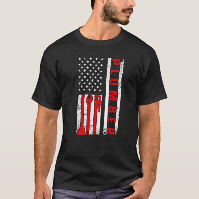 Plumbing For Men Women Master Plumber Handyman  13 T-Shirt (Front)