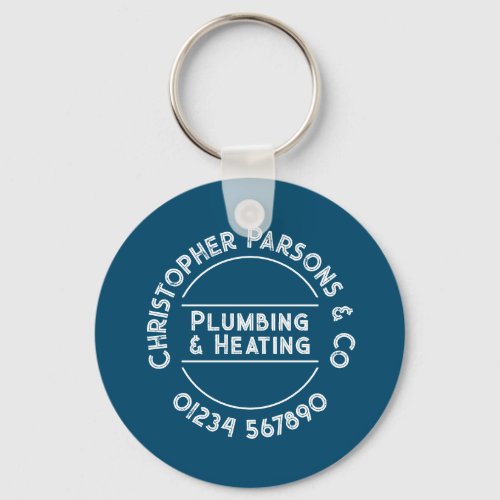 Plumbing  Heating Keychain
