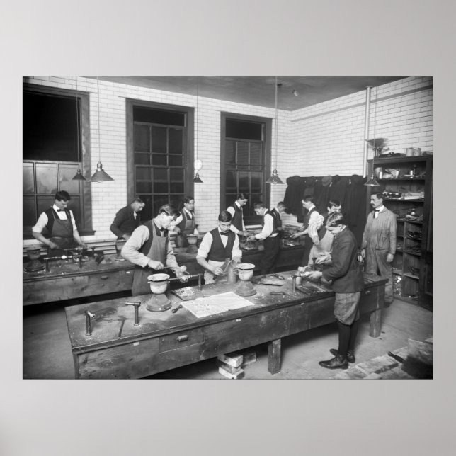 Plumbing School, early 1900s Poster (Front)