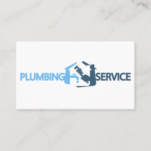 Customizable Plumbing service and repair business card