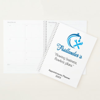 Plumbing Service Blue Water Drop Logo Plumber Planner
