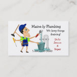 Plumbing Service Business Card at Zazzle