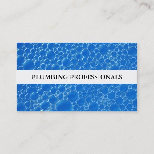 Plumbing Service Business Card