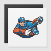 plumbing services logo (Front/Back)