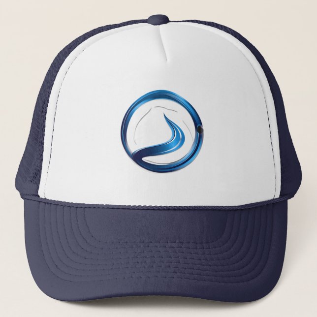 plumbing services logo trucker hat (Front)