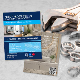 Plumbing Specialist Business bathroom specialist Flyer