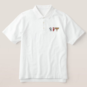 Plumbing Tools Topper Embroidered Polo Shirt