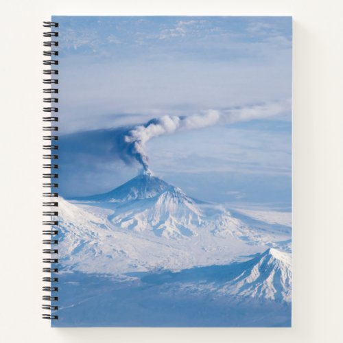 Plume Emanating From Kliuchevskoi Volcano Notebook