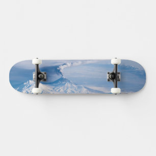 Plume Emanating From Kliuchevskoi Volcano. Skateboard