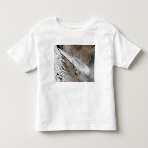 Plume from eruption of Chaiten volcano Chile Toddler T_shirt
