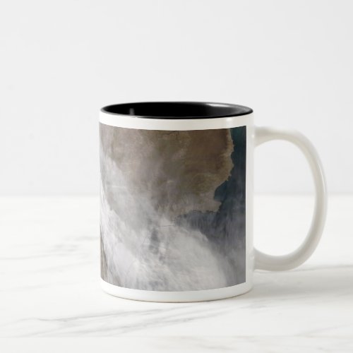 Plume from eruption of Chaiten volcano Chile Two_Tone Coffee Mug