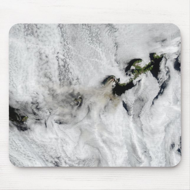 Plume from Okmok Volcano, Aleutian Islands 2 Mouse Pad (Front)