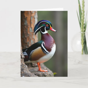Plumed Bird Fathers Day Card