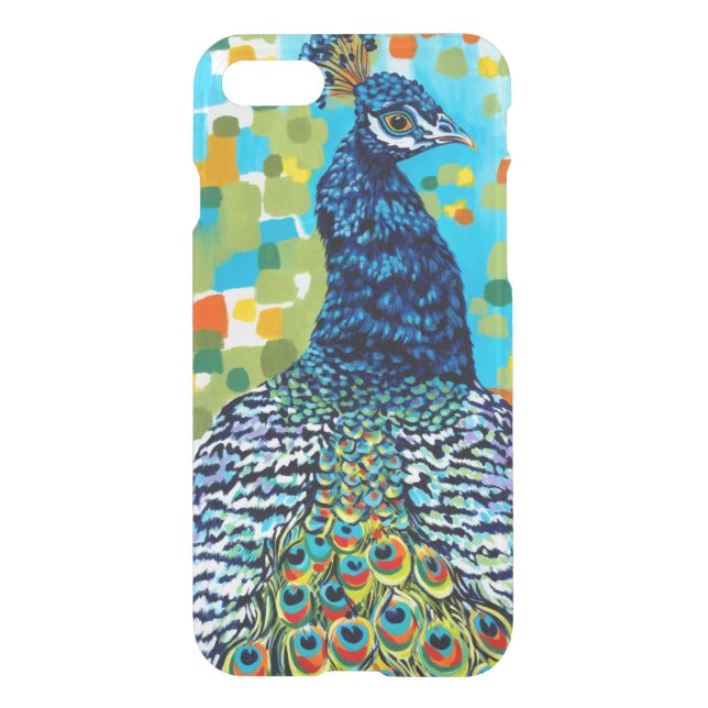 Plumed Peacock II Uncommon iPhone Case (Back)