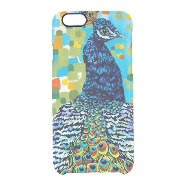 Plumed Peacock II Uncommon iPhone Case (Back)