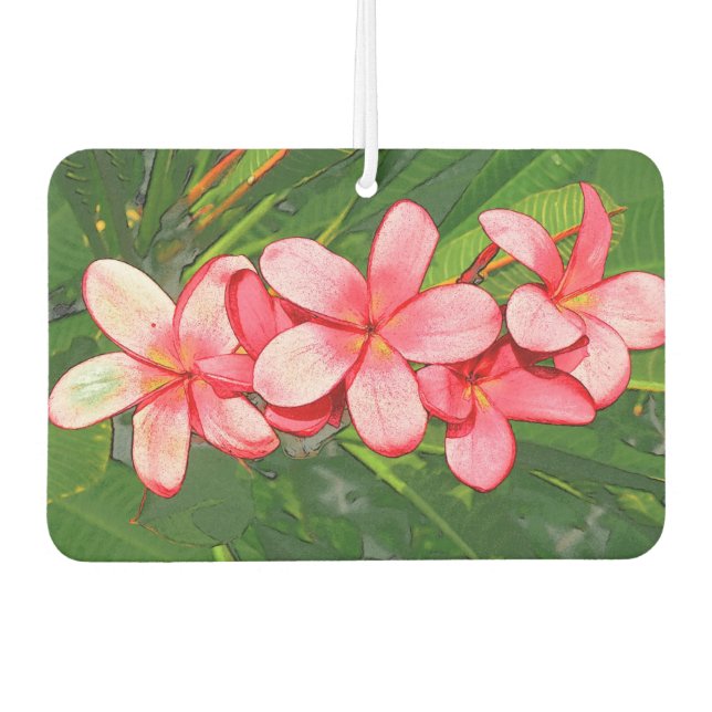 Plumeria Air Freshener (Front)