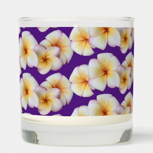 Plumeria Bloom Scented Jar Candle