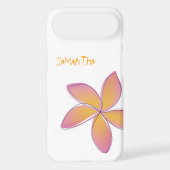 Plumeria Case-Mate iPhone Case (Back)