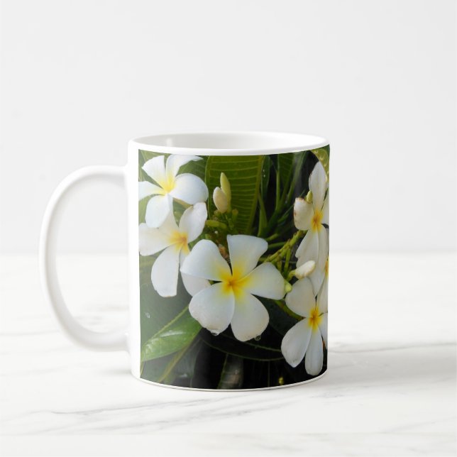 Plumeria Coffee Mug (Left)