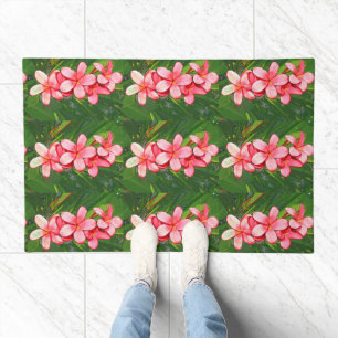 plumeria doormat