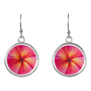 Plumeria Drop Earrings