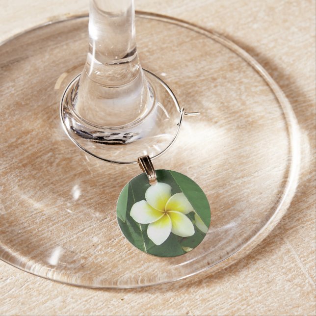 Plumeria Extreme Wine Charm (In Situ)