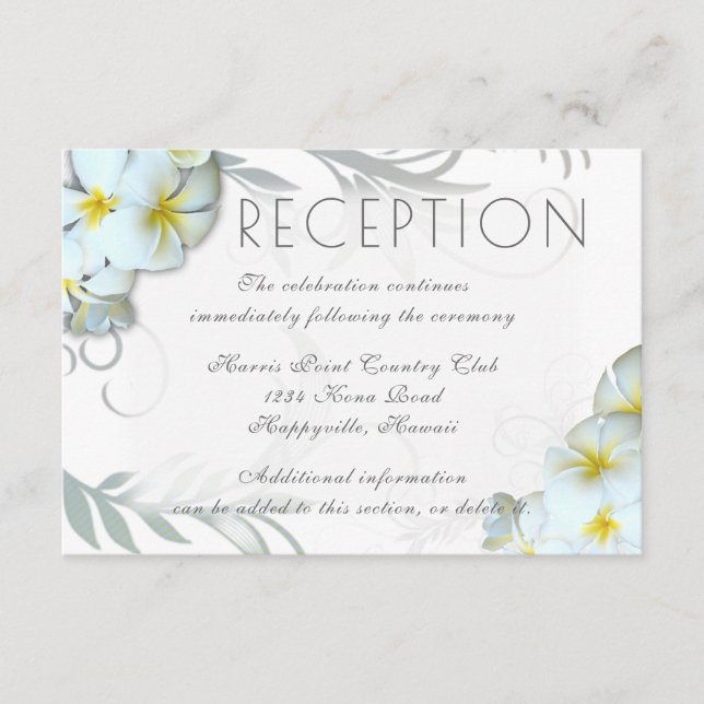 Plumeria Flourish Reception Venue Enclosure (Front)