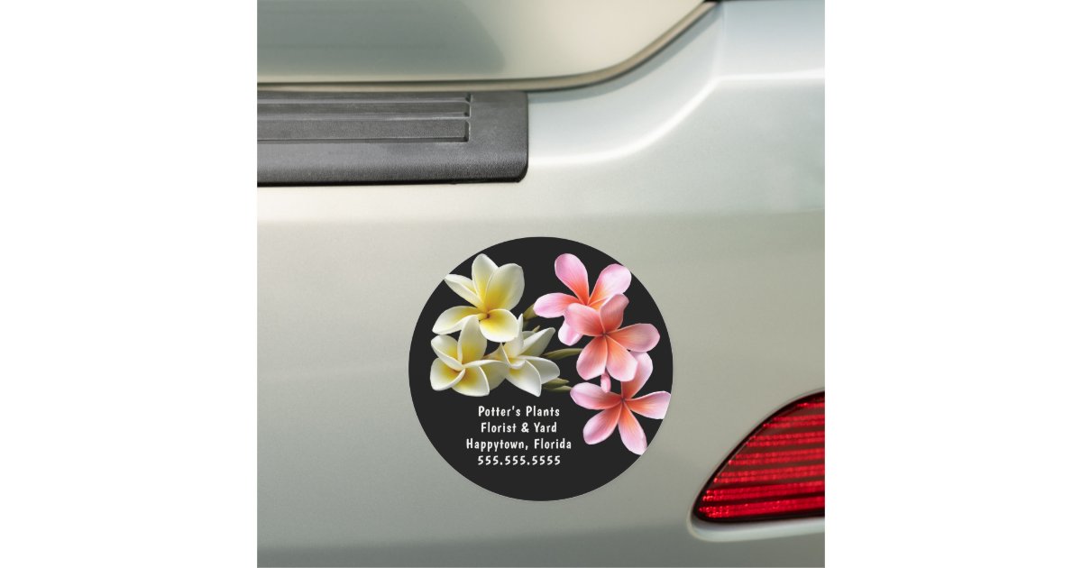 flower car magnets