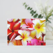 Plumeria Frangipani Hawaii Flower Customized (Standing Front)