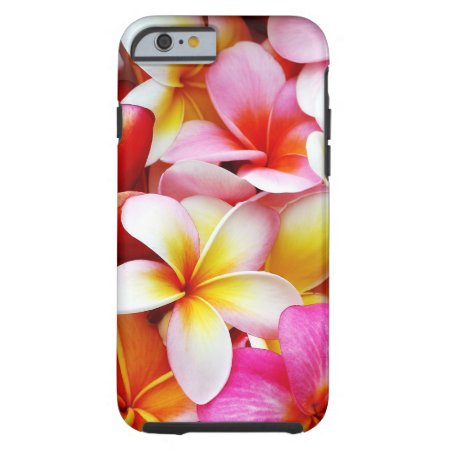 Plumeria Frangipani Hawaii Flower Customized Tough Iphone 6 Case