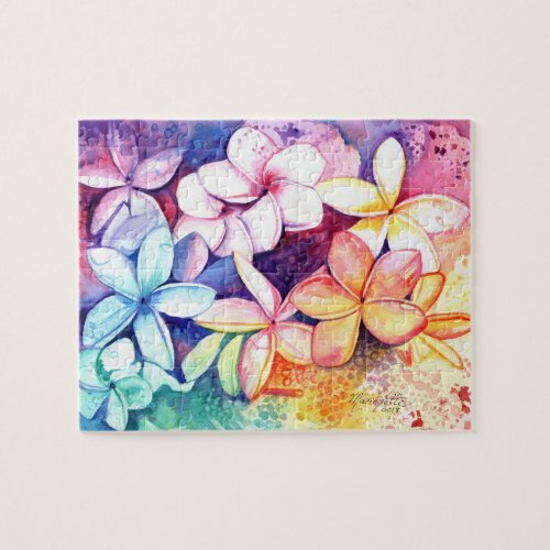 Plumeria Fun Jigsaw Puzzle