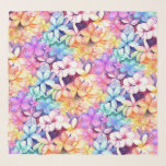 Plumeria Fun Watercolor Hawaiian Sarong Scarf<br><div class="desc">This scarf features my original watercolor artwork of colorful plumeria blossoms of Hawaii.  It would also make a great beach sarong!</div>