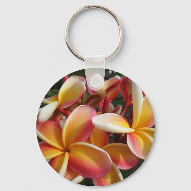 plumeria keychain (Front)