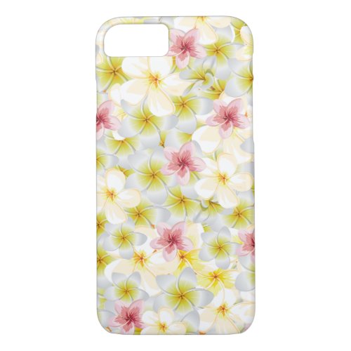 Plumeria Love Me iPhone 87 Case