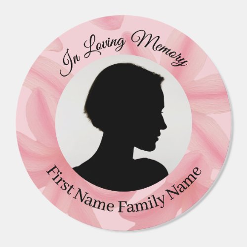Plumeria memorial stickers