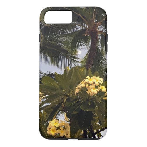 Plumeria Moon iPhone 8 Plus7 Plus Case