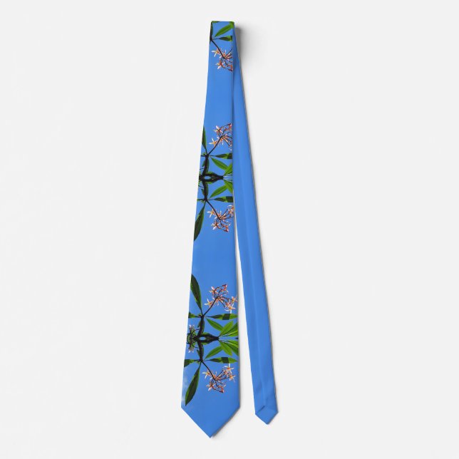 Plumeria Neck Tie (Front)