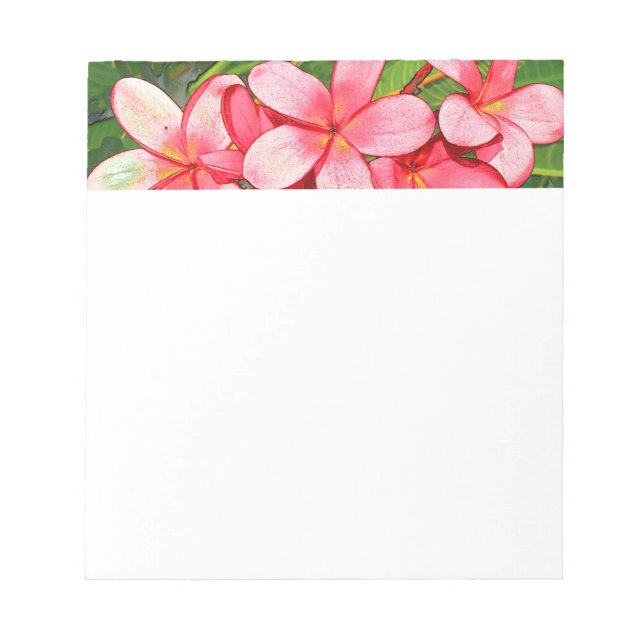 plumeria notepad (Front)